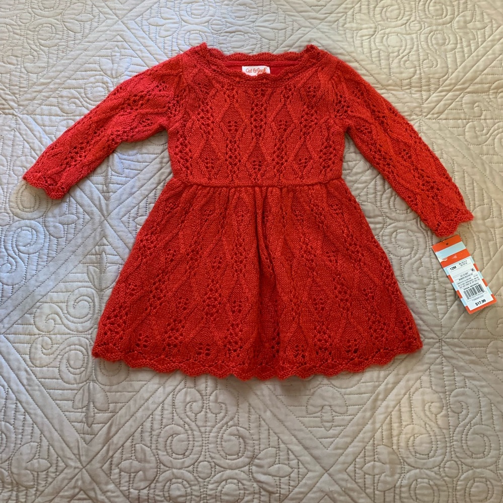 Cat & Jack Red Dress